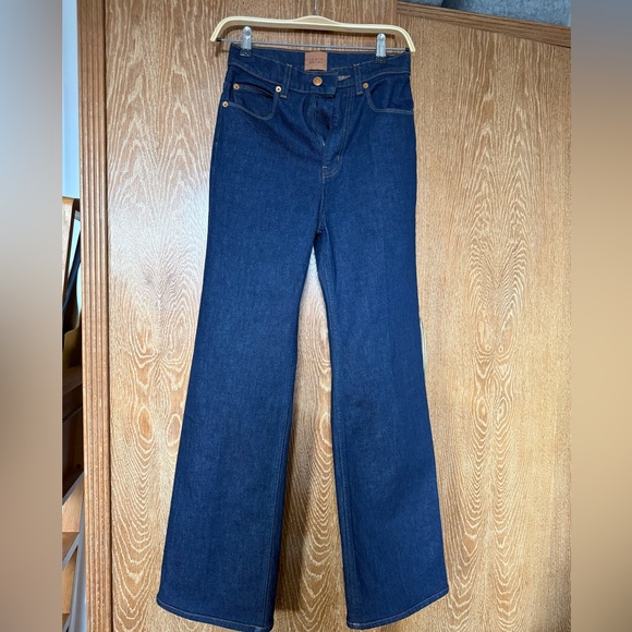 Jamie Haller NEW crease Jean in dark raw size 24